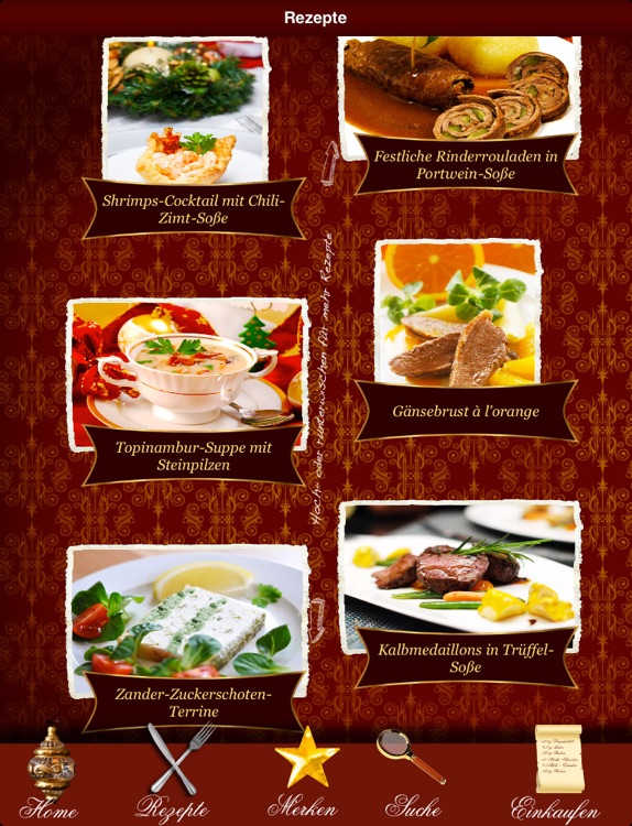 Weihnachts-Rezepte & Menü screenshot-3