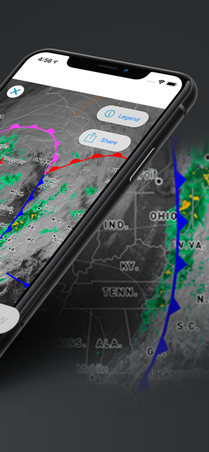 Weather Underground: Local Map Screenshot