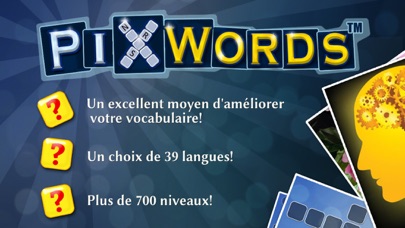 Screenshot #1 pour PixWords® - Mots croisés