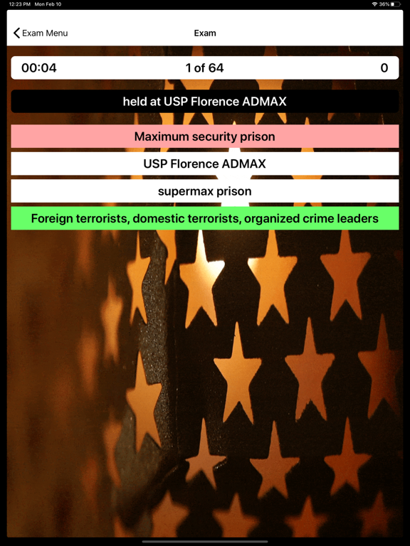 Screenshot #6 pour Correction Officer Exam Prep