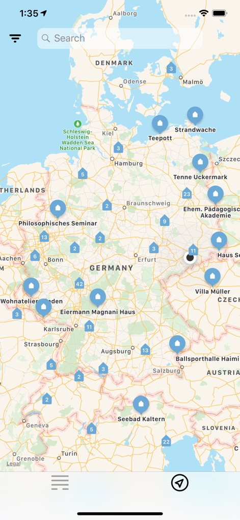 Architectures - architectures-app-map-view