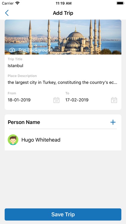 Lite Travel Expense Dairy screenshot-3