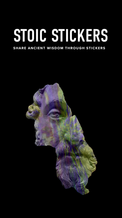 Screenshot #1 pour Stoic Stickers