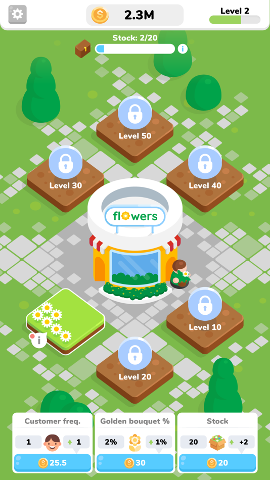 #1. Flower Shop Idle (iOS) Podle: Hikmet Duran