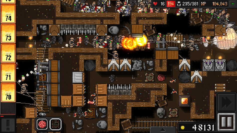 #5. Dungeon Warfare 2 (iOS) Oleh: Jin Man Kim