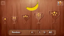 Game screenshot Fruits English spelling puzzle apk