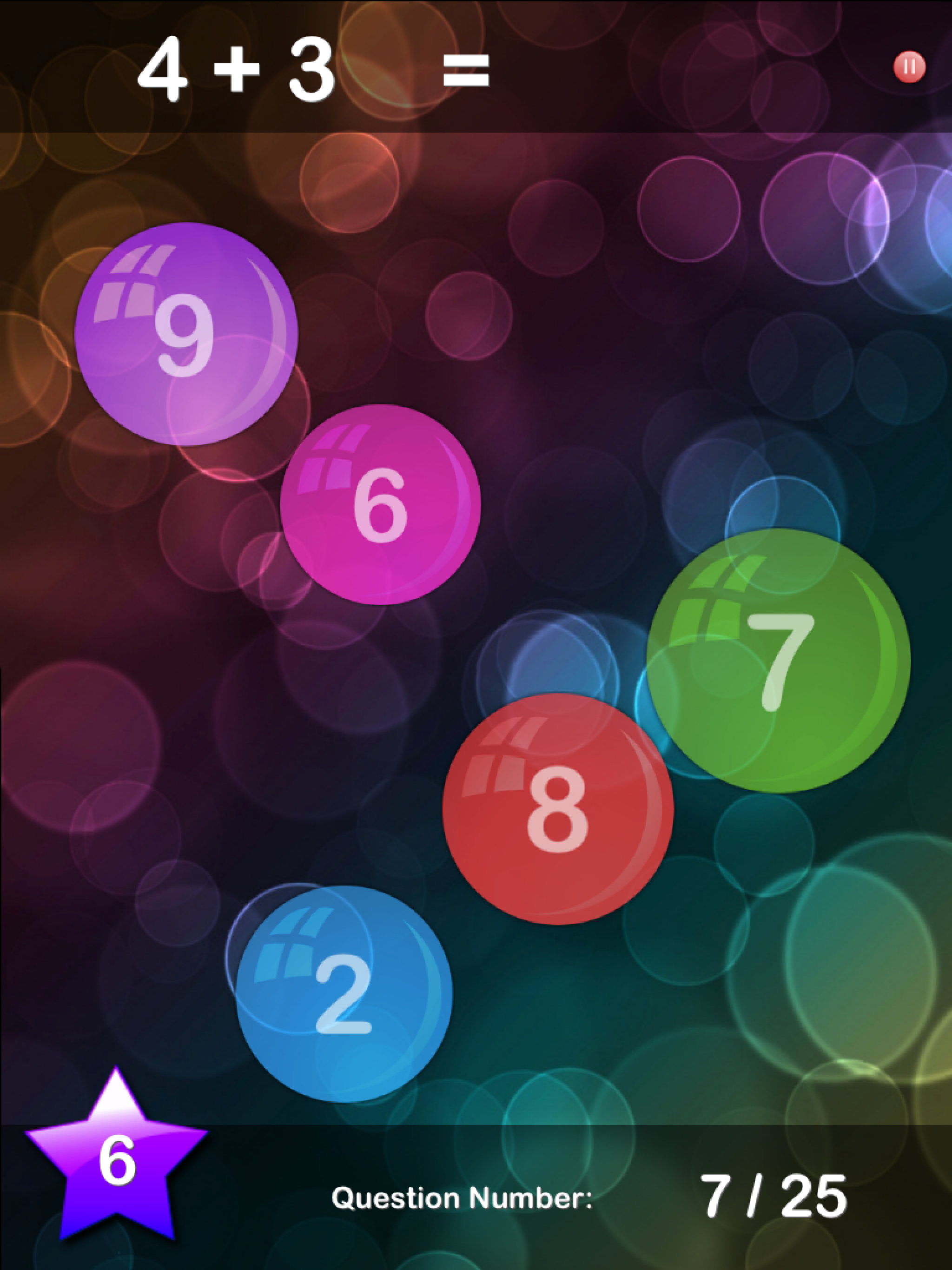 Bubble Maths