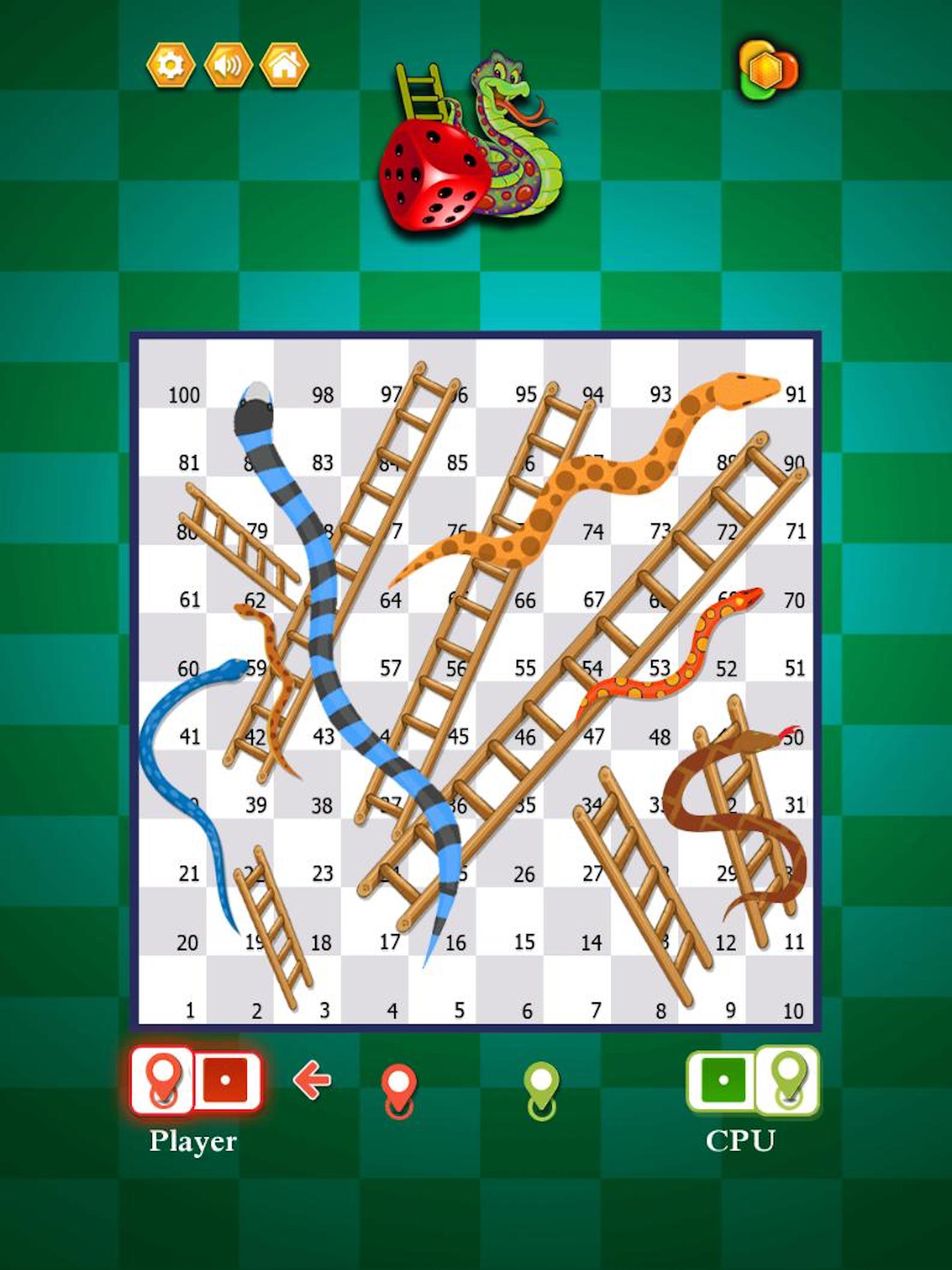 Snake & Ladders - Board Game