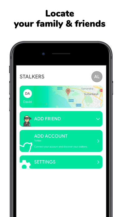 Stalkerss - Location Finder Screenshot 1 - AppWisp.com Stalkerss - Location Finder Screenshot 1 - AppWisp.com