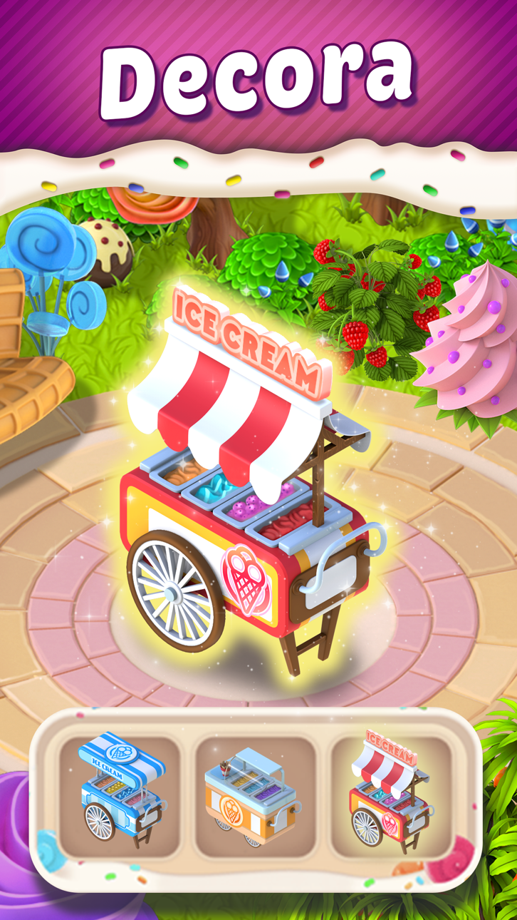 Sweet Escapes: Build A Bakery iOS Mod IPA screenshot 5 - iOS game interface