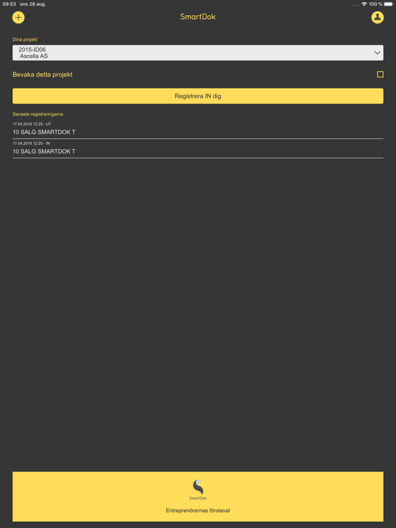 Screenshot #4 pour SmartDok Personalliggare