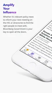 bloomberg government iphone screenshot 1
