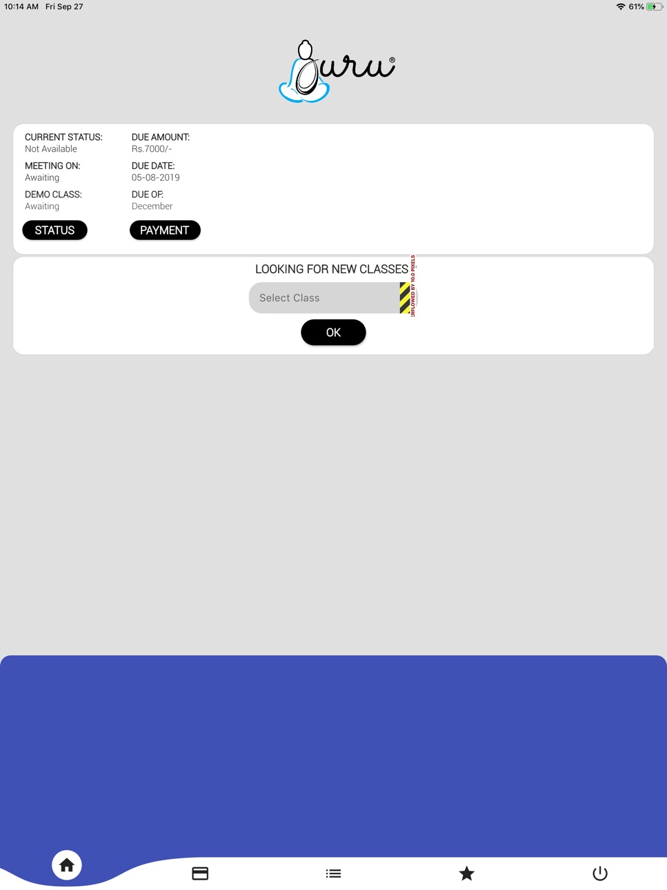 iPad screenshot
