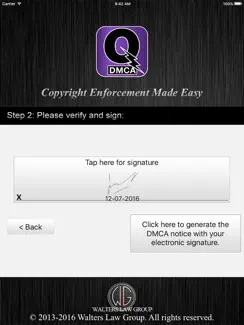 QuickDMCA iPad image 4