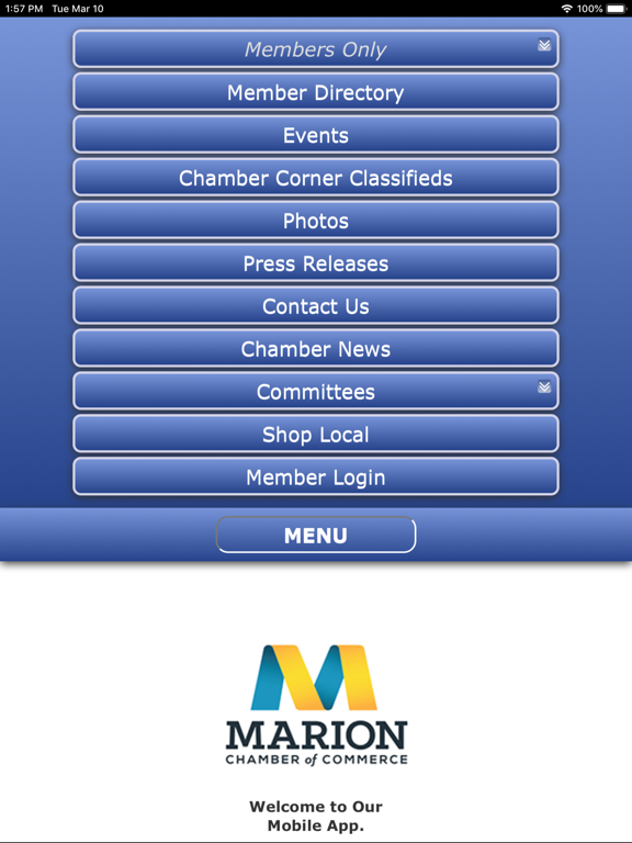 Screenshot #5 pour Marion Area Chamber App