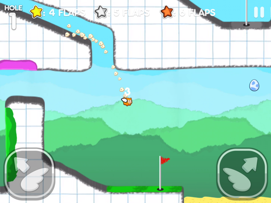 Flappy Golf 2 iPad app afbeelding 5