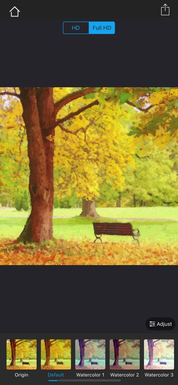 Watercolorizer-photo artist Screenshot 1