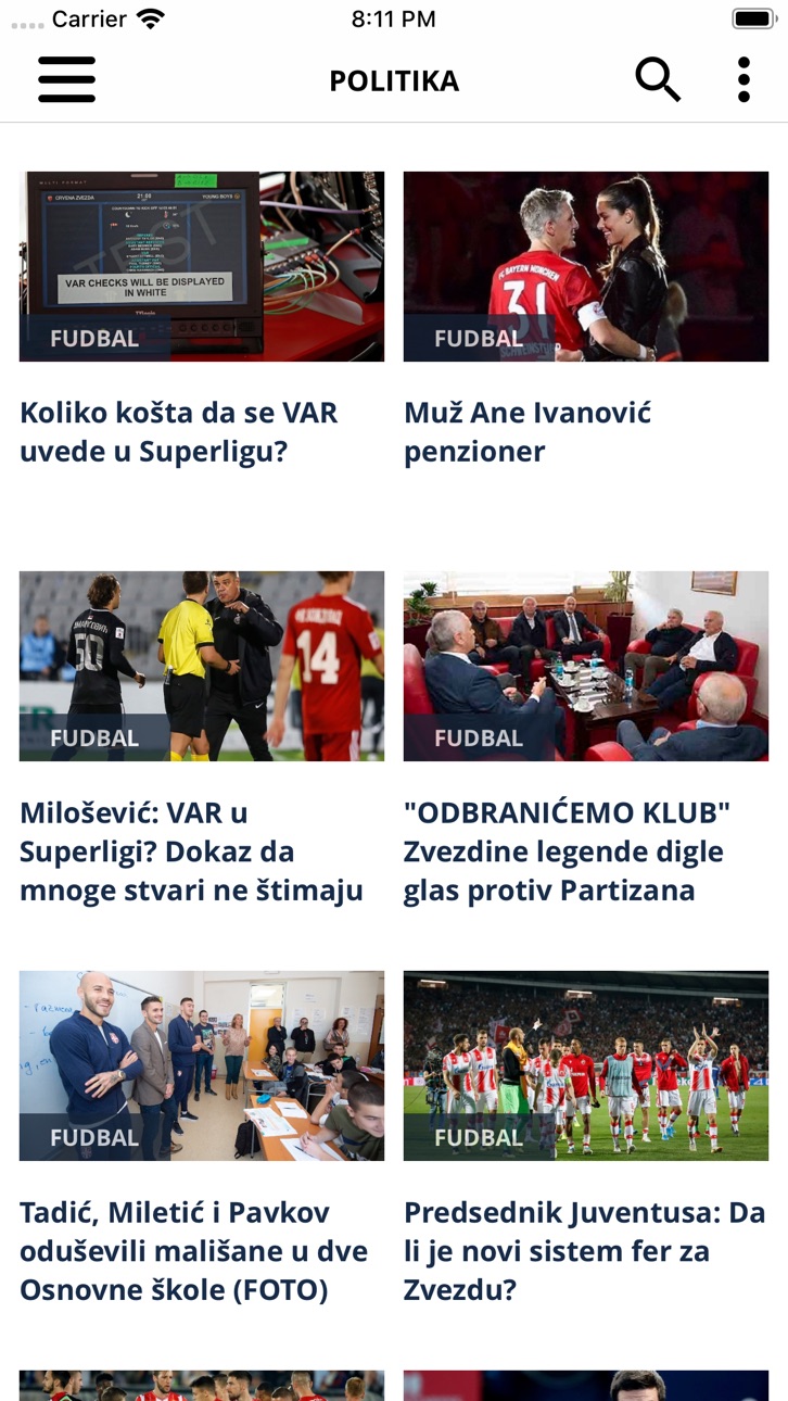 iPhone screenshot
