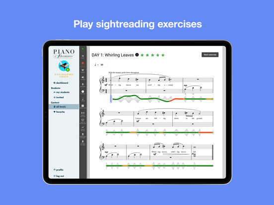 Screenshot #4 pour Sightreading Coach