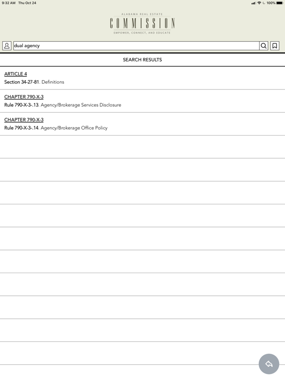 Alabama Real Estate iPad screenshot 7 - Business app