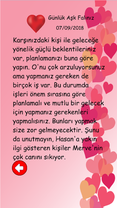 Günlük Aşk Falı screenshot 3