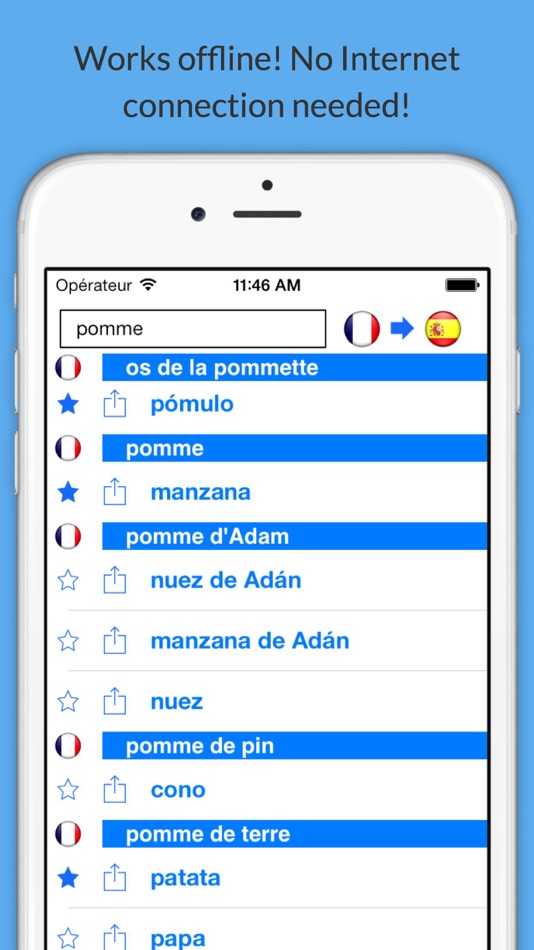 French Spanish Dictionary++ - 2.5.0 - (iOS)