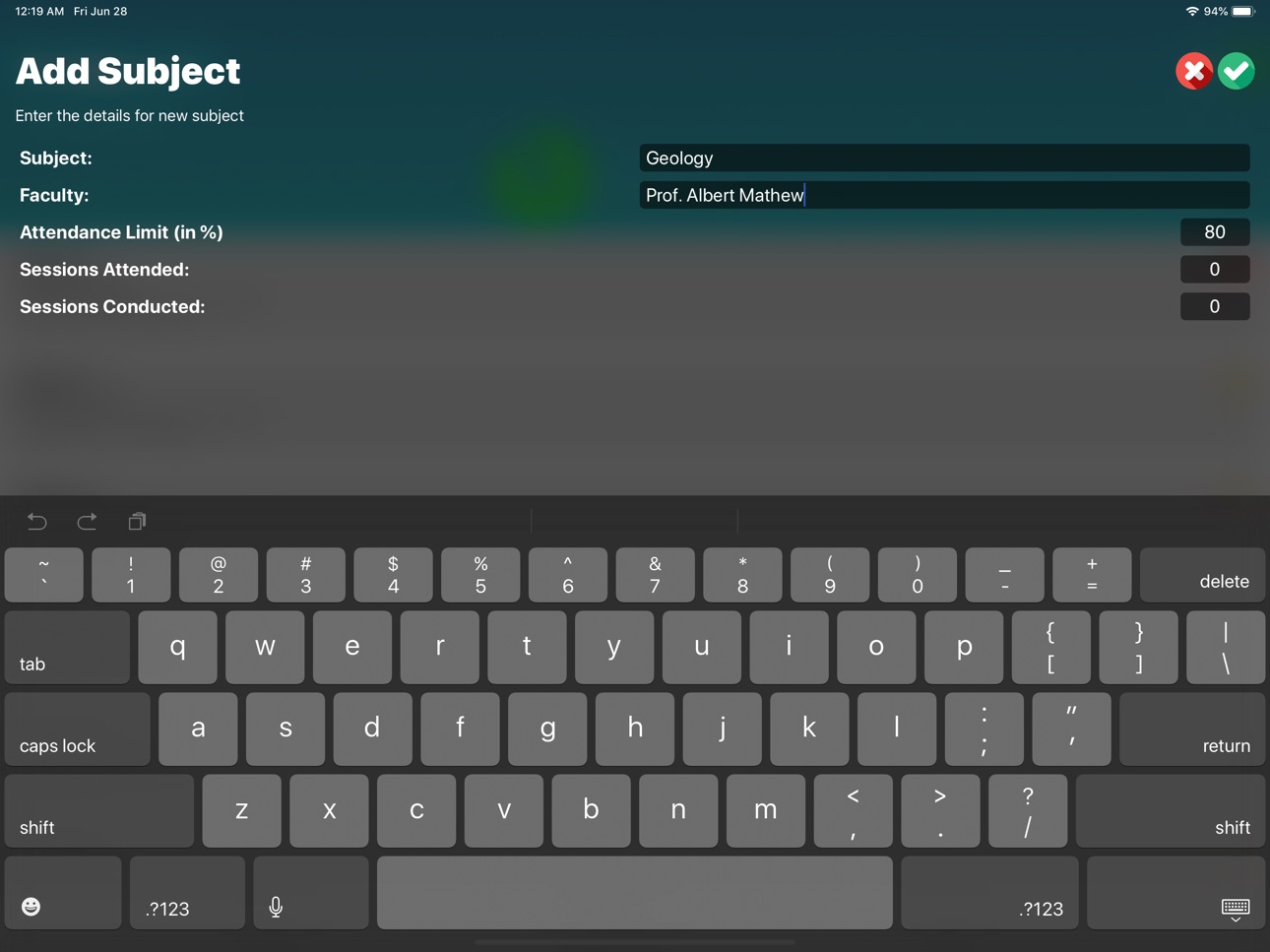 iPad screenshot