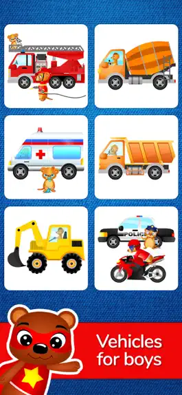 Game screenshot 123 Kids Fun Puzzle Blue Games hack