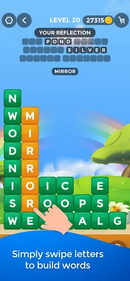 Game screenshot Word Swipe Connect: Stacks mod apk