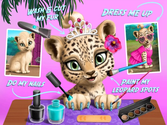 Screenshot #5 for Baby Animal Hair Salon 2