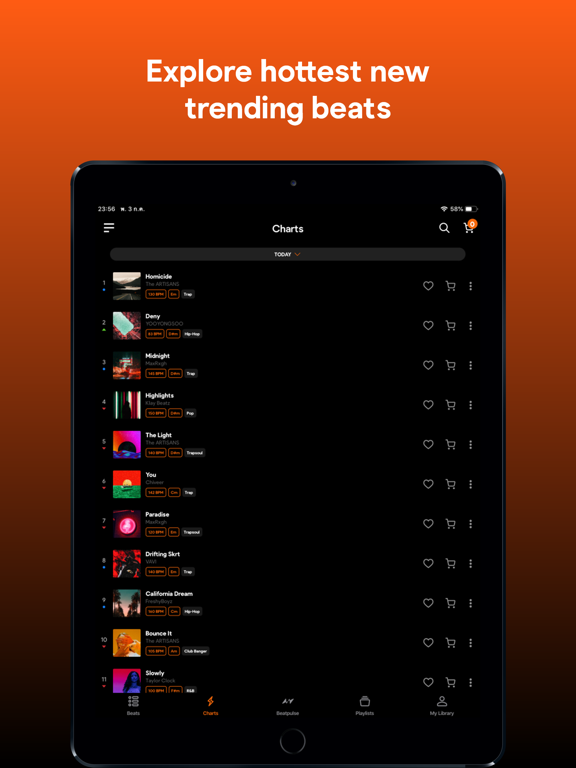Screenshot #5 pour Beatpulse - Beats For Artists