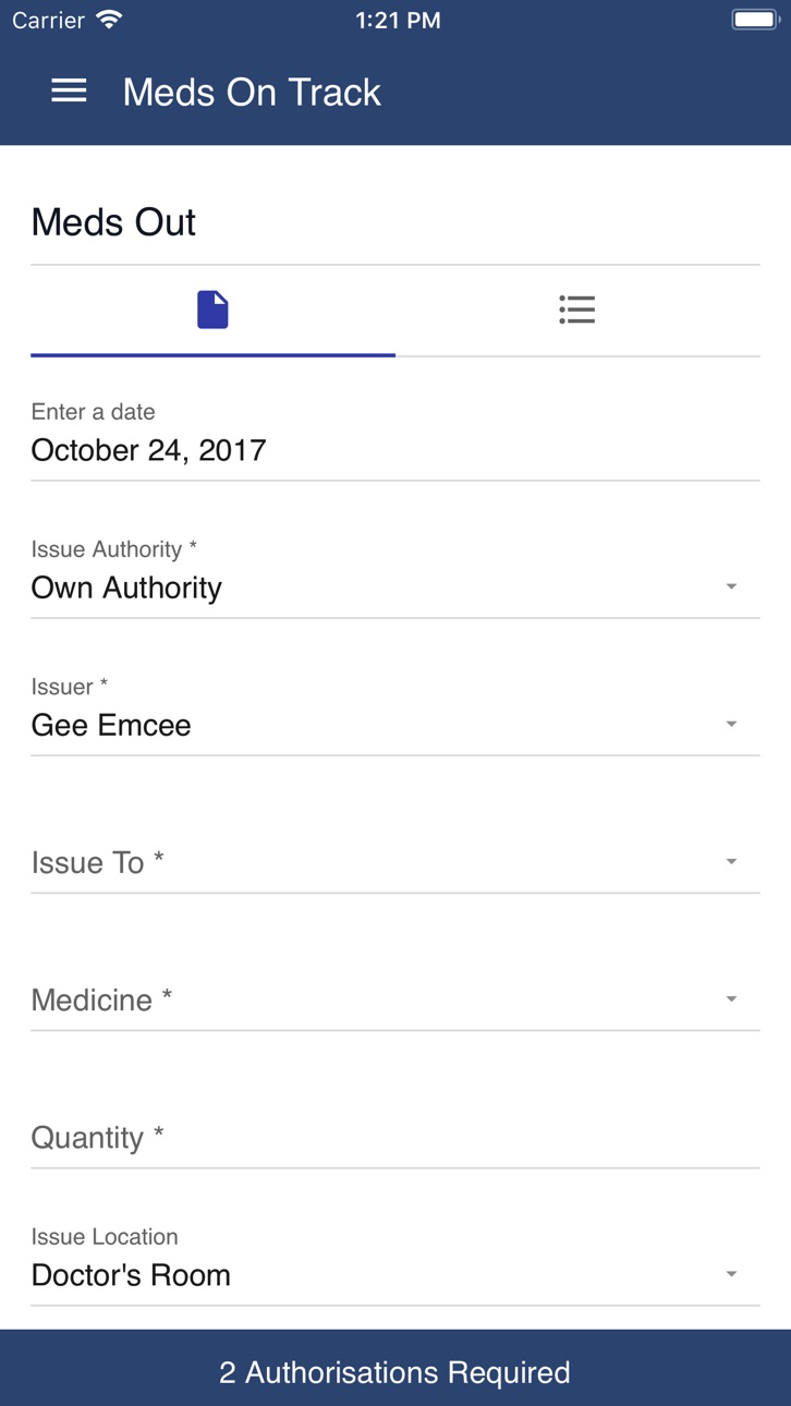 iPhone screenshot