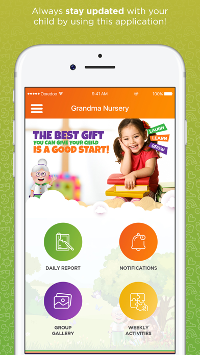 Grandma Nursery Parent Screenshot