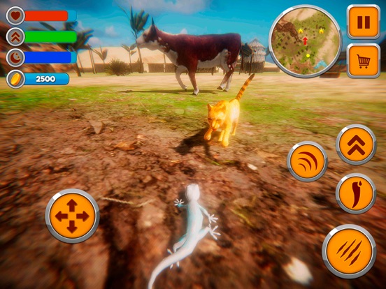 Lizard Life Survival Simulator iPad screenshot