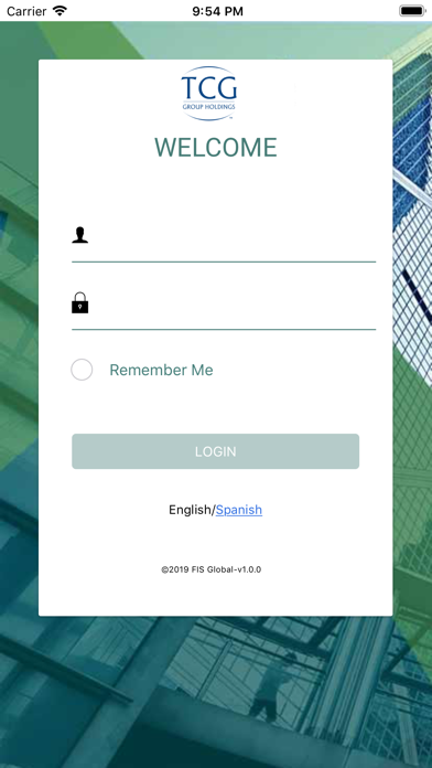 TCG Retirement Plan Screenshot