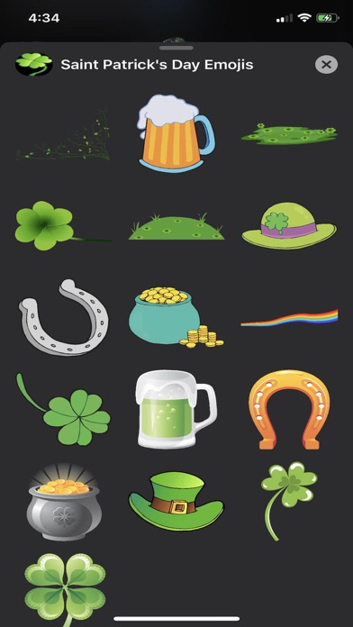 Saint Patrick's Day Emojis screenshot 2