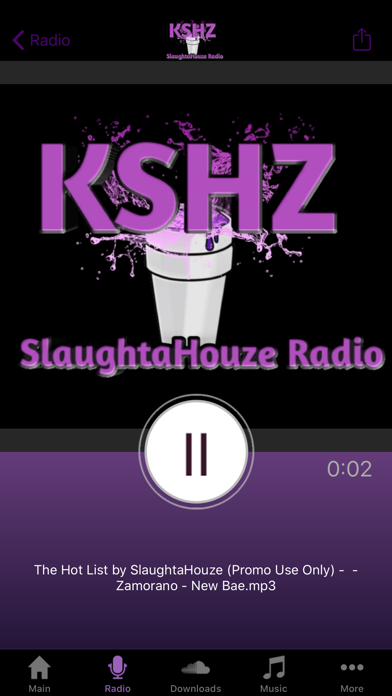 KSHZ-SlaughtaHouze Radio Screenshot