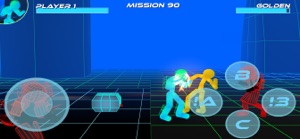 Stickman Neon Street Fighting screenshot #5 for iPhone