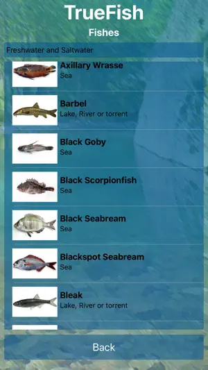 TrueFish screenshot 2