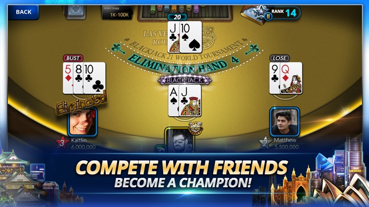 Blackjack 21-World Tournament