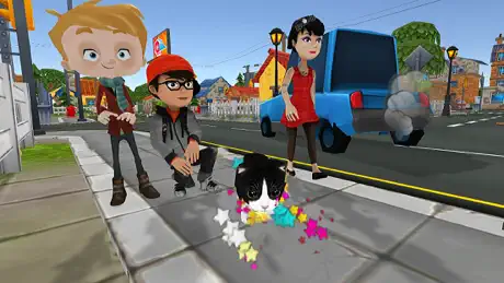 Kitten Cat Craft Vs Dog 3D Sim