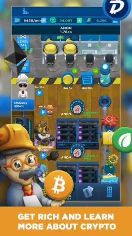 Game screenshot Crypto Idle Miner: Bitcoin Inc apk