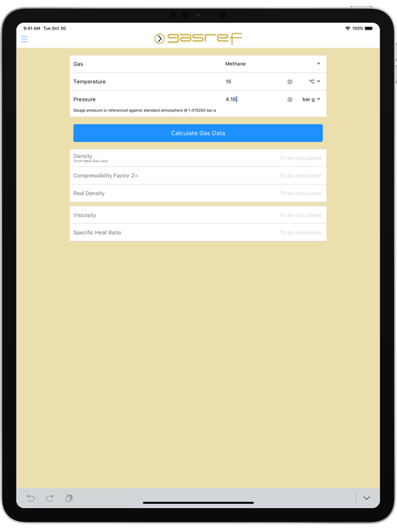 Screenshot #6 pour Pipe Flow GasRef - Gas Density