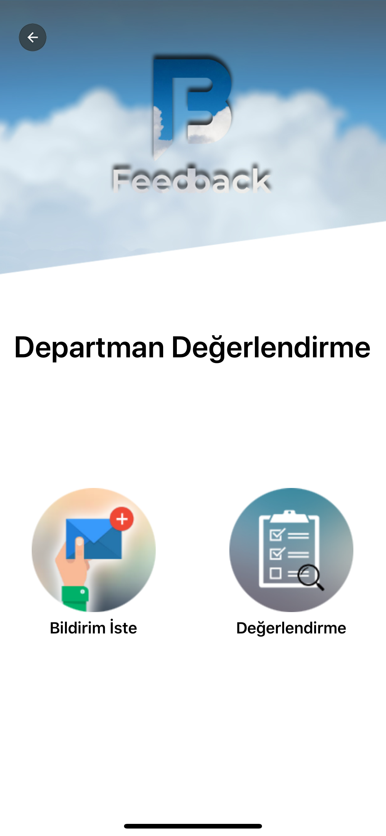 Feed-back App screenshot 3