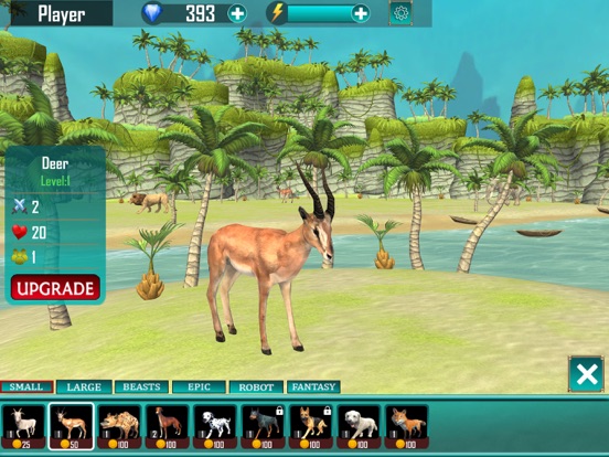 Wild Animal Beast Battle Game iPad screenshot 10 - Games app