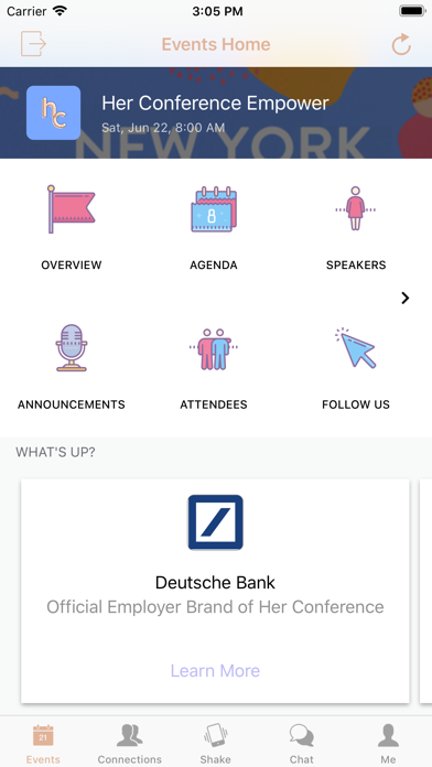 Her Campus Events iPhone screenshot 3 - Business app