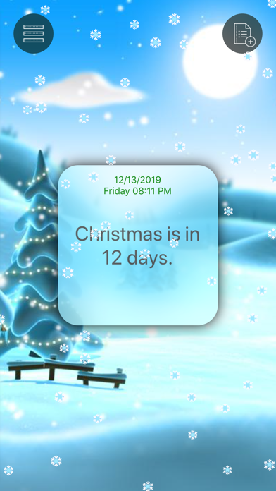 Noel - Christmas Countdown Screenshot