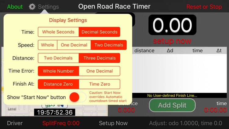 Open Road Race Timer screenshot-4