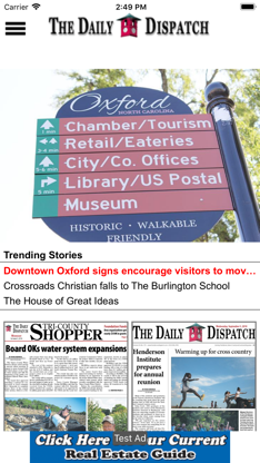 The Daily Dispatch screenshot 1
