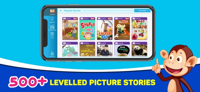 Monkey Stories: books & games(圖2)-速報App